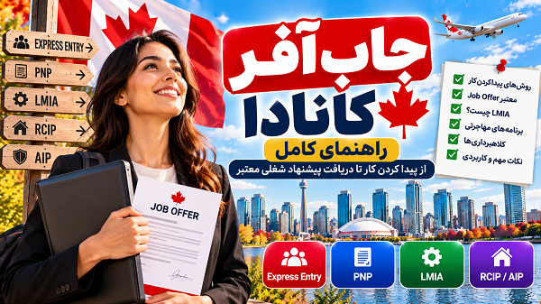 جاب آفر کانادا 2026؛ شرایط، روش پیدا کردن کار، LMIA و اعتبارسنجی پیشنهاد شغلی