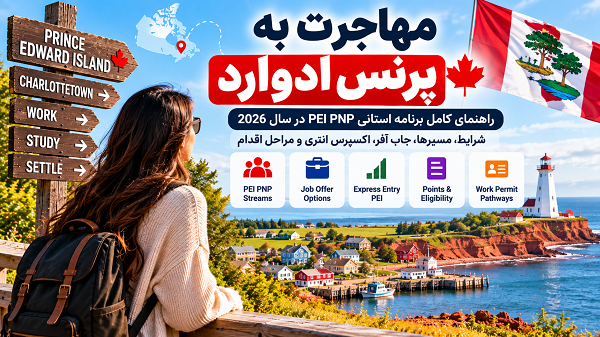 مهاجرت به پرنس ادوارد 2026؛ شرایط PEI PNP و Express Entry